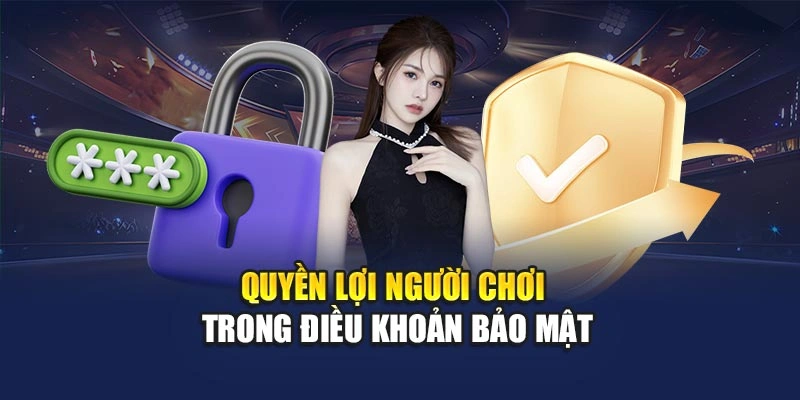 Quyền lợi người chơi trong điều khoản bảo mật